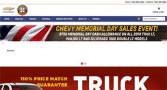 Desktop Screenshot of cornerstonechevrolet.com